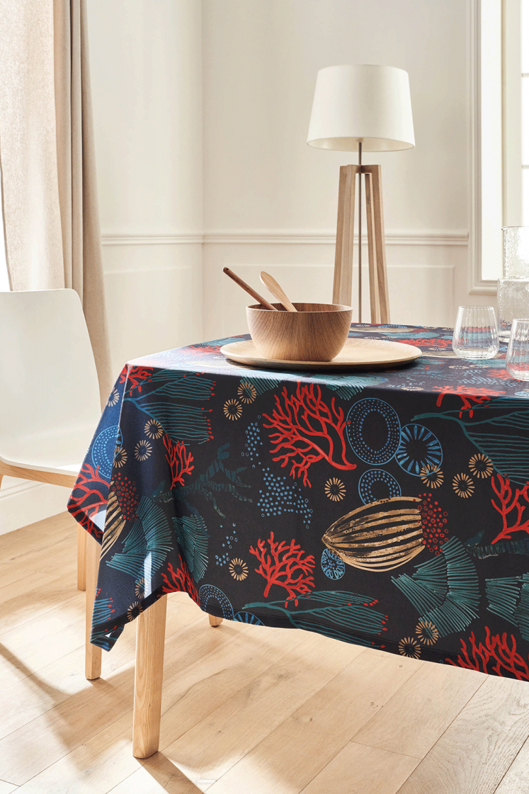 Récif - Nappe en tissu...