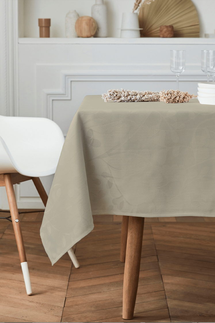 Liseron - Nappe en damassé...