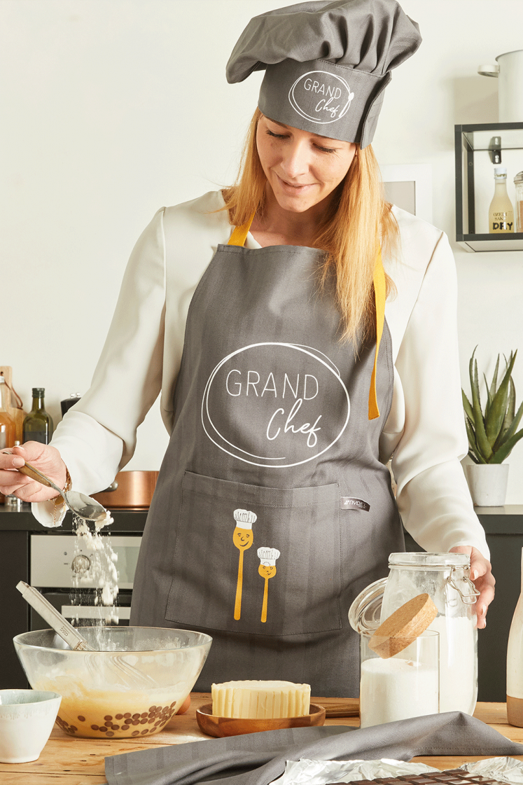 Grand chef - Tablier + toque