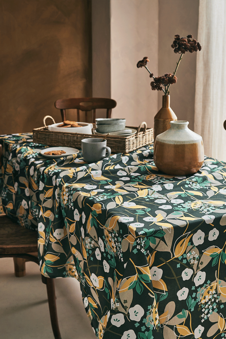 Carambole - Nappe en coton...