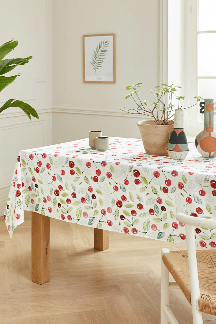 Cherry - Nappe en coton...