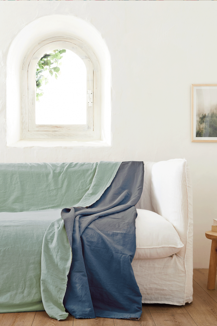 Organic - Jeté de lit en...